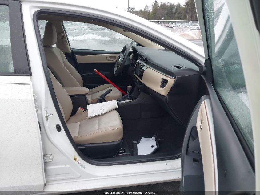 2016 Toyota Corolla Le