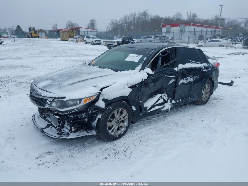 Vin: 5xxgt4l36gg097488, lot: 44654758, kia optima lx 20162