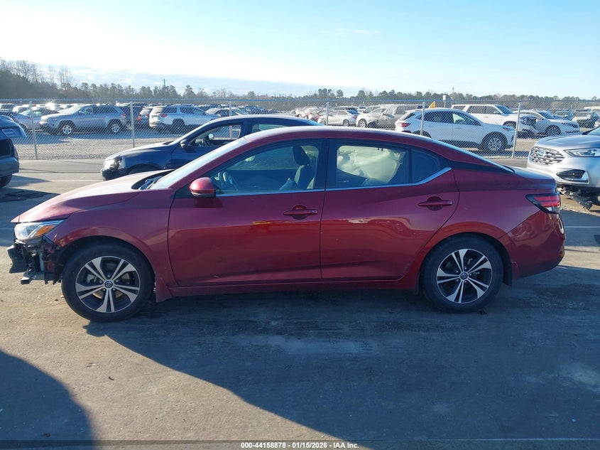 2022 Nissan Sentra Sv Xtronic Cvt VIN: 3N1AB8CV8NY228641 Lot: 44158878