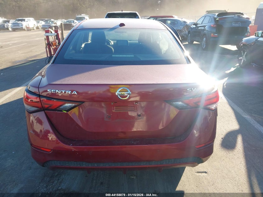 2022 Nissan Sentra Sv Xtronic Cvt VIN: 3N1AB8CV8NY228641 Lot: 44158878