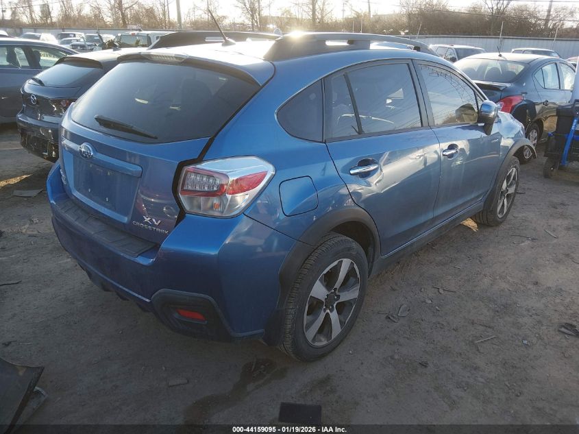 2014 Subaru Xv Crosstrek Hybrid 2.0I