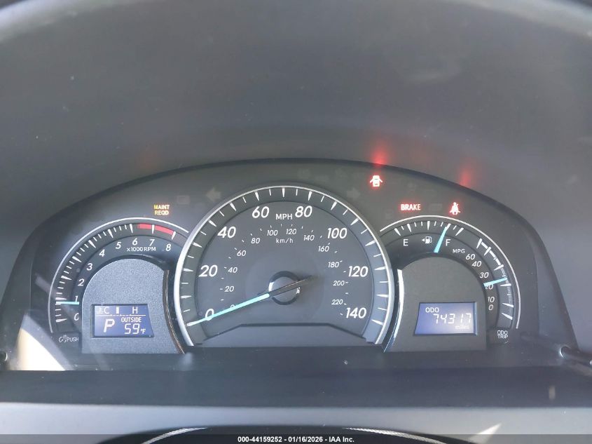 2013 Toyota Camry Le VIN: 4T4BF1FK2DR294992 Lot: 44159252