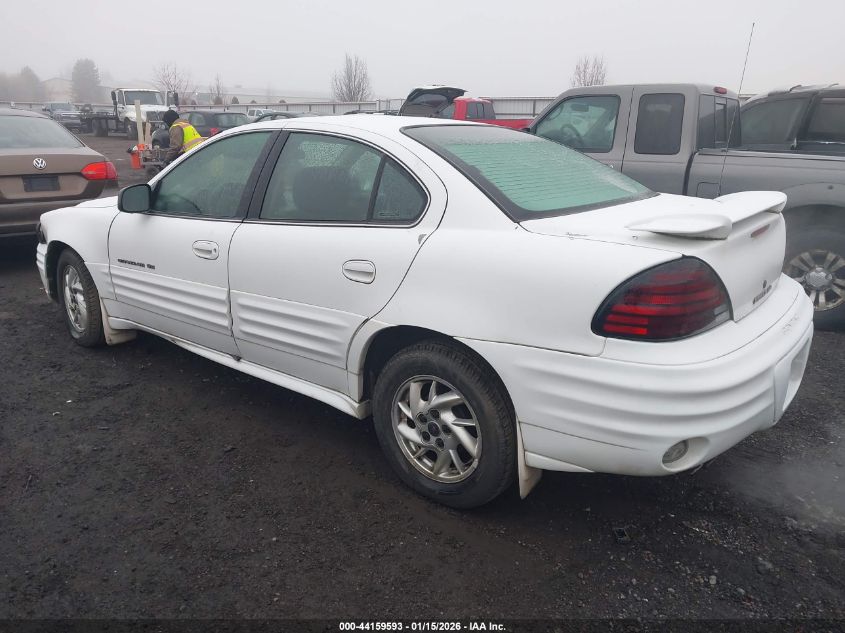 2001 Pontiac Grand Am Se1