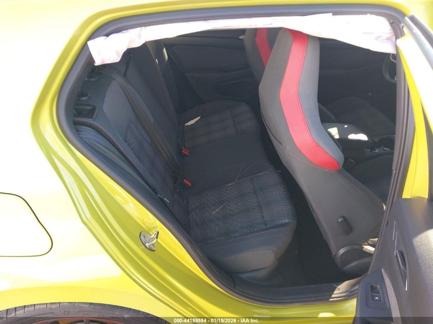 2023 Volkswagen Golf Gti 2.0T 40Th Anniversary Edition VIN: WVW8A7CDXPW154701 Lot: 44159594