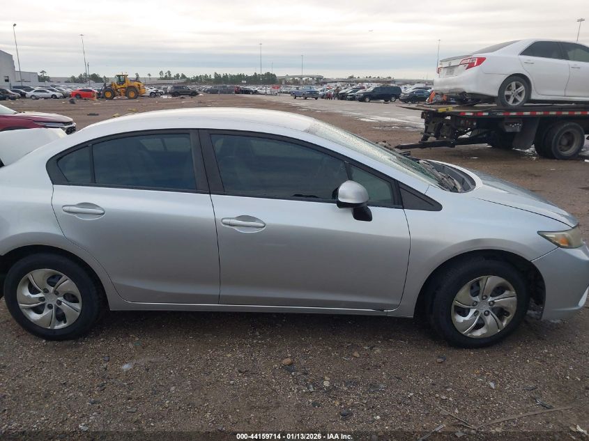 2013 Honda Civic Lx VIN: 2HGFB2F52DH300127 Lot: 44159714