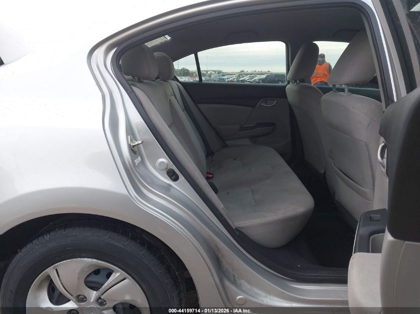 2013 Honda Civic Lx VIN: 2HGFB2F52DH300127 Lot: 44159714