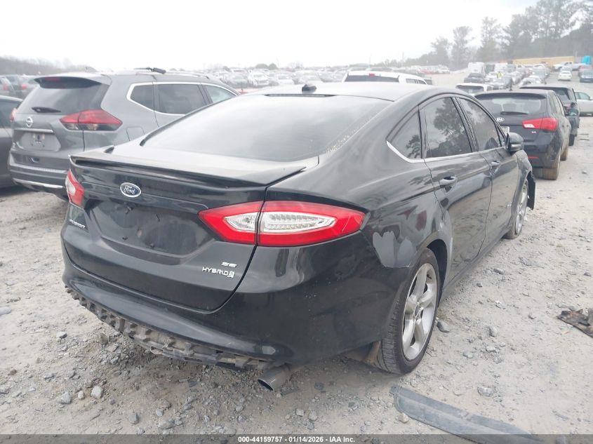 2014 Ford Fusion Hybrid Se