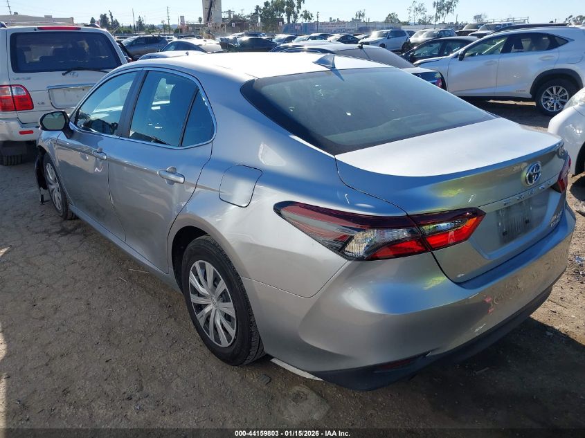 2022 Toyota Camry Le Hybrid