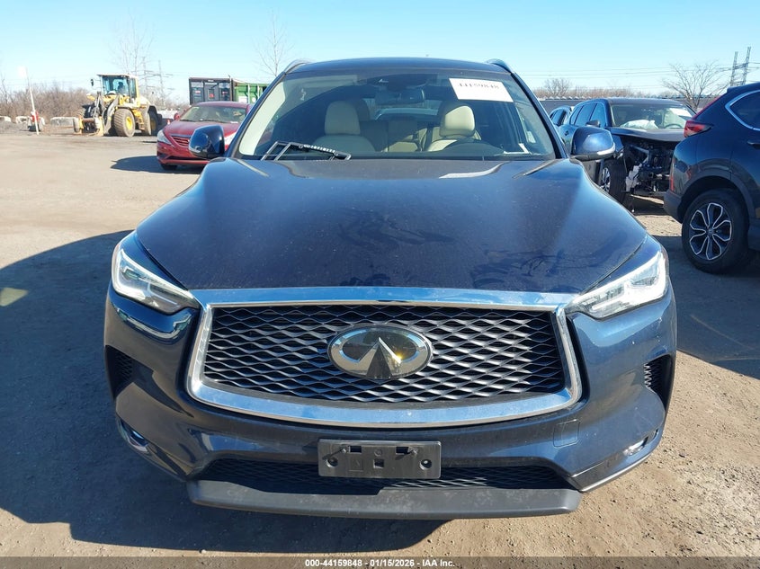 VIN 3PCAJ5BB5NF119393 2022 INFINITI QX50 LUXE AWD