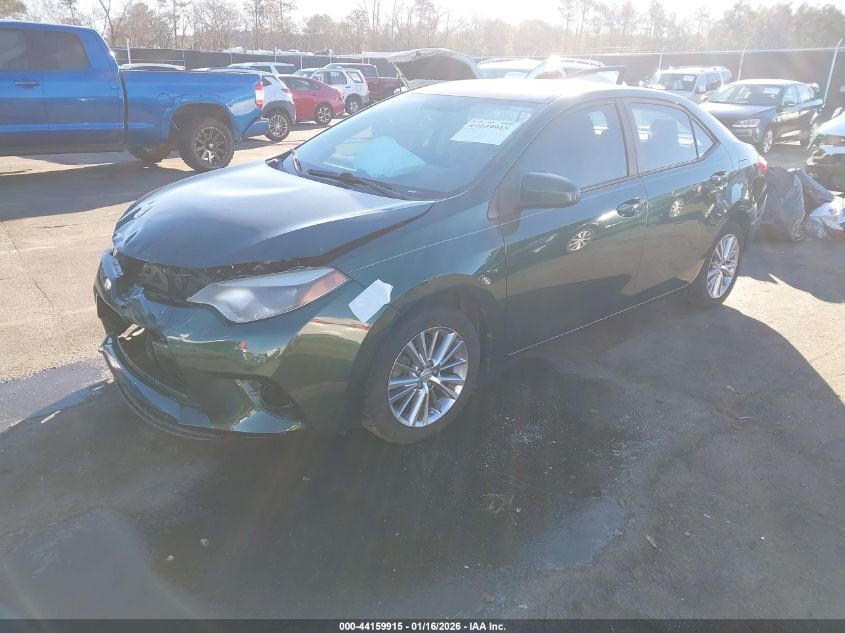 2015 Toyota Corolla Le Plus