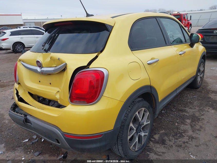 Vin: zfbcfxct7gp358162, lot: 44655937, fiat 500x trekking 20164