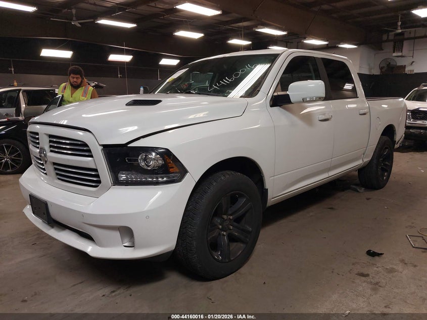 Vin: 1c6rr7mtxfs618621, lot: 44655962, ram 1500 sport 20152