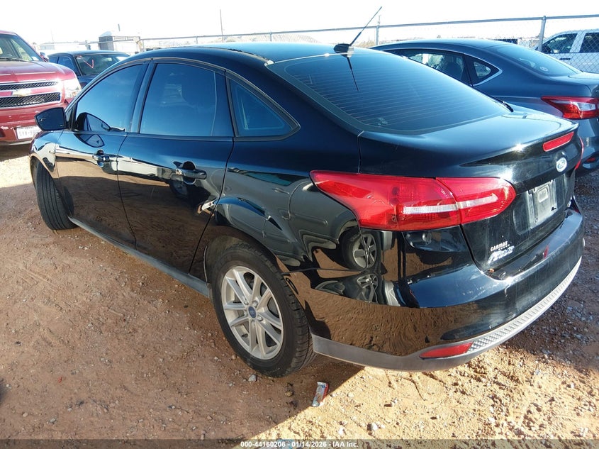 Vin: 1fadp3f23jl305019, lot: 44656152, ford focus se 20183
