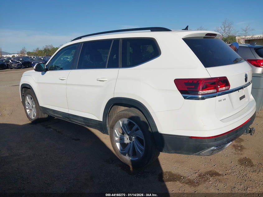 2022 Volkswagen Atlas 3.6L V6 Se W/Technology