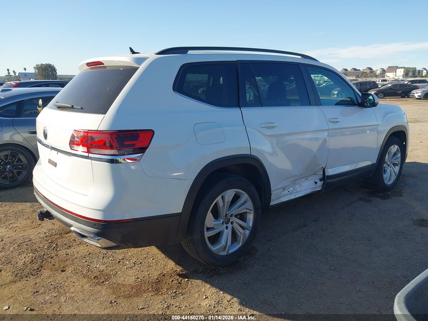 2022 Volkswagen Atlas 3.6L V6 Se W/Technology