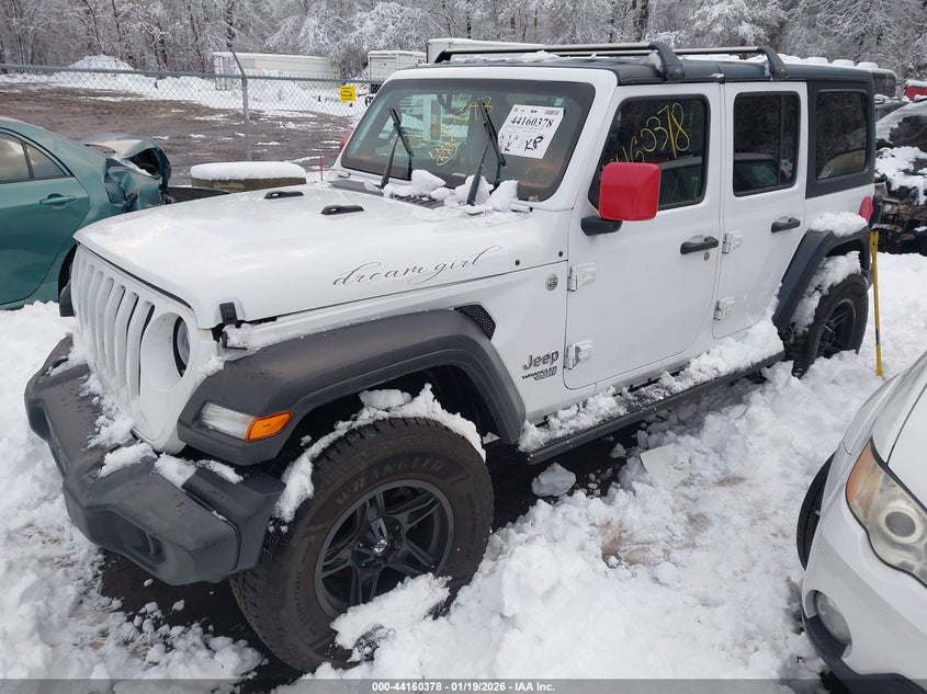 2018 Jeep Wrangler Unlimited Sport S 4X4