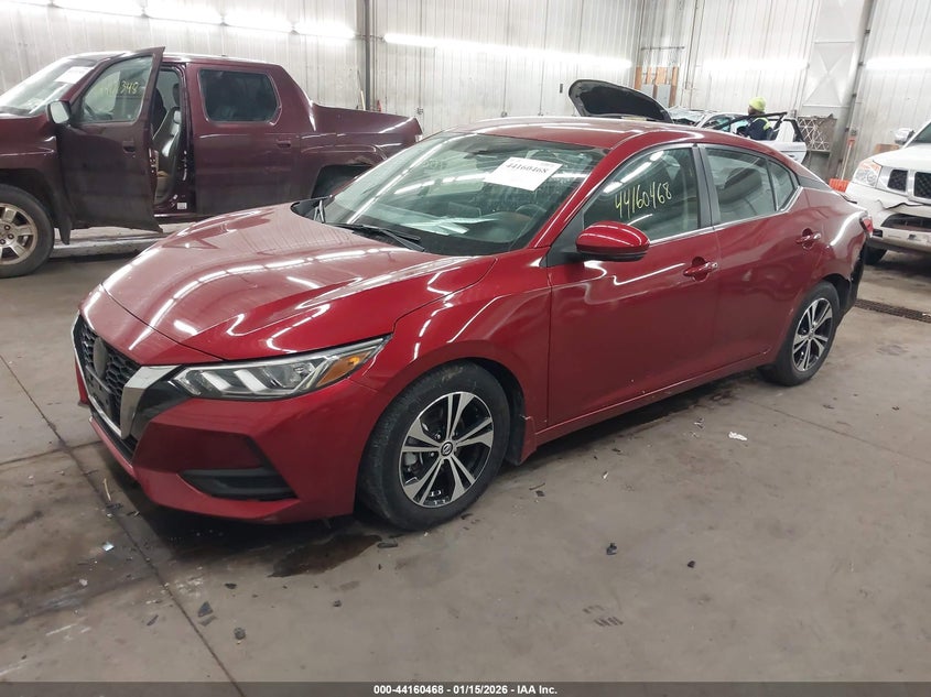 2020 Nissan Sentra Sv Xtronic Cvt