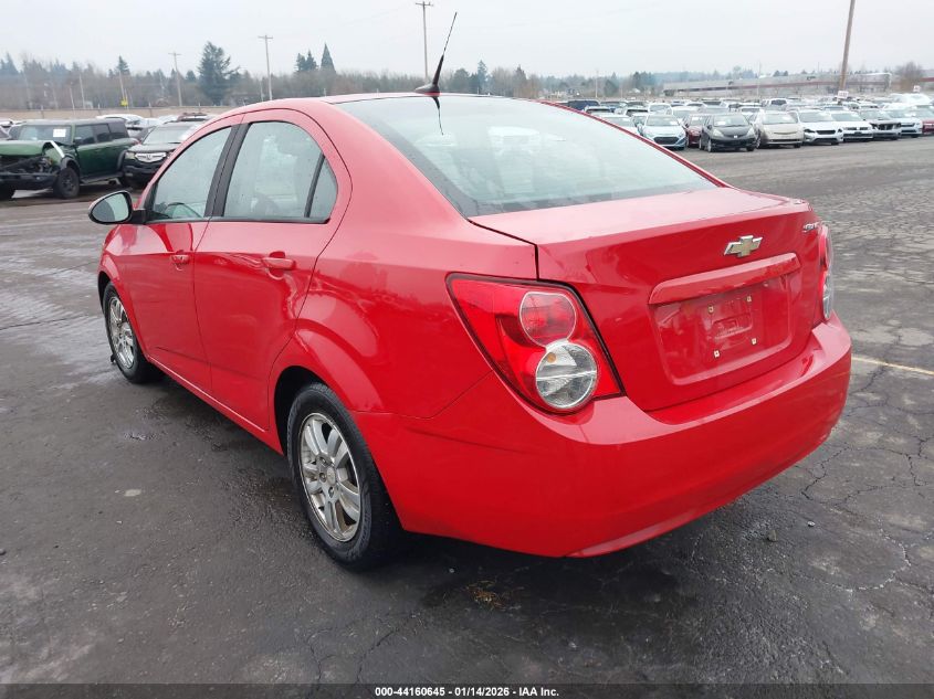 2012 Chevrolet Sonic 1Ls