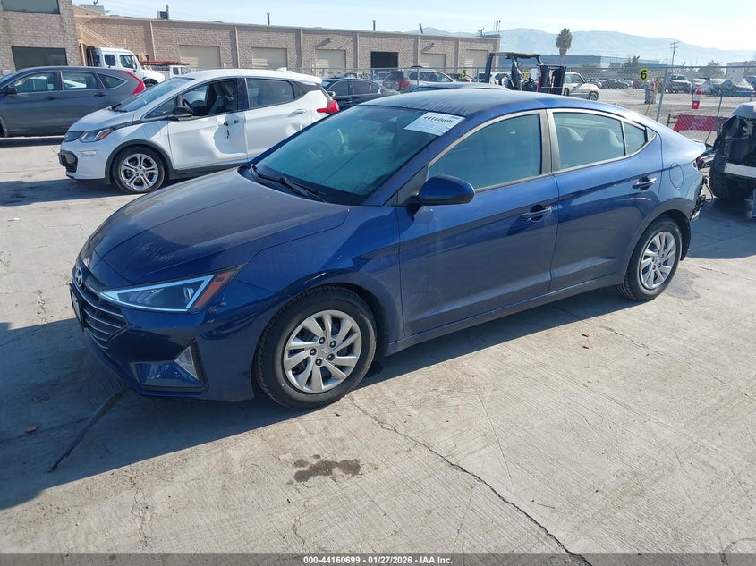 Vin: 5npd74lf1kh442425, lot: 44656645, hyundai elantra se 20192