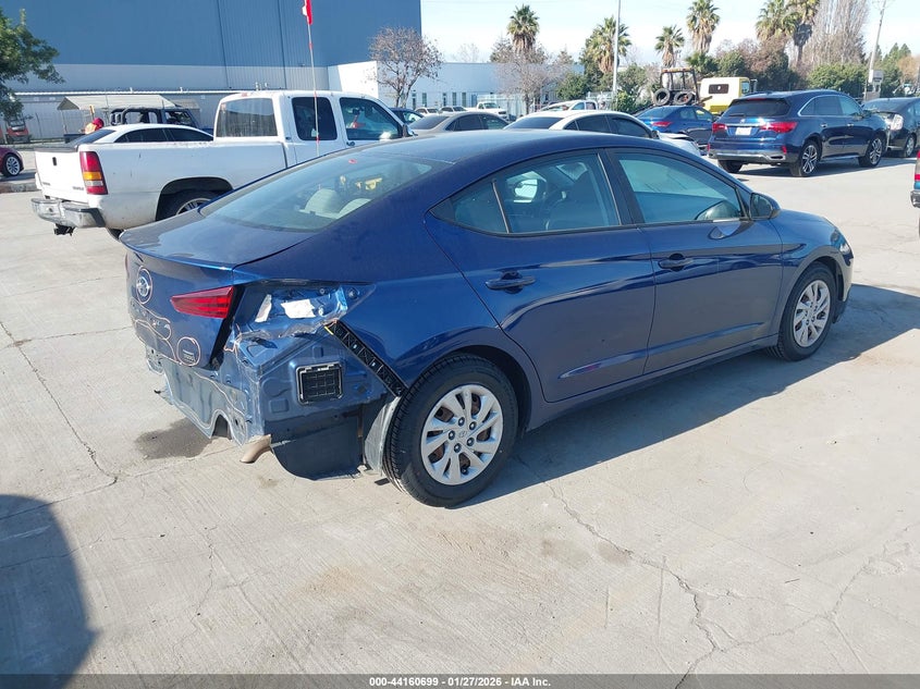 Vin: 5npd74lf1kh442425, lot: 44656645, hyundai elantra se 20194