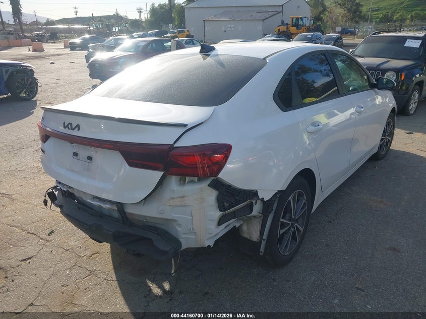 2022 KIA FORTE 2.0L I-4 DOHC, VVT, (VIN: 3KPF24AD2NE503749