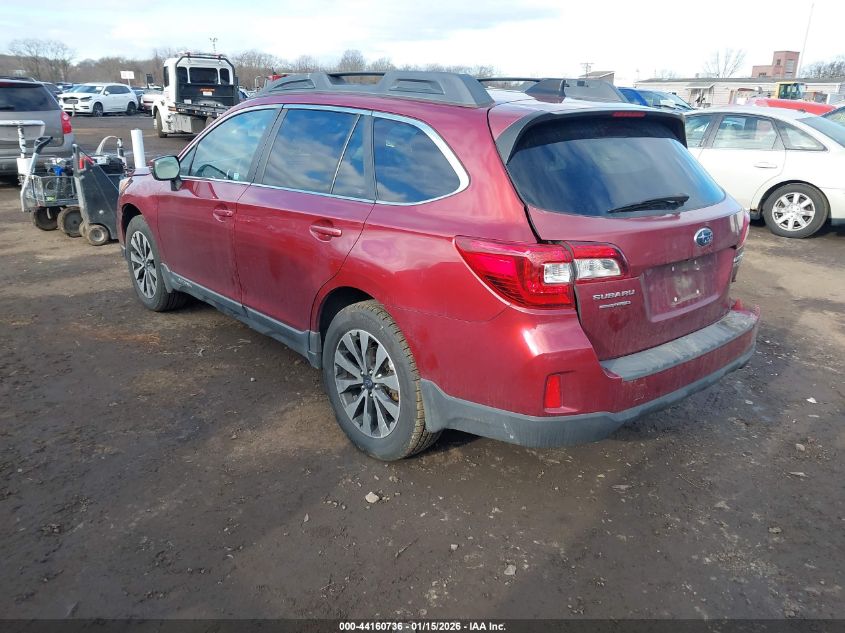 2016 Subaru Outback 2.5I Limited