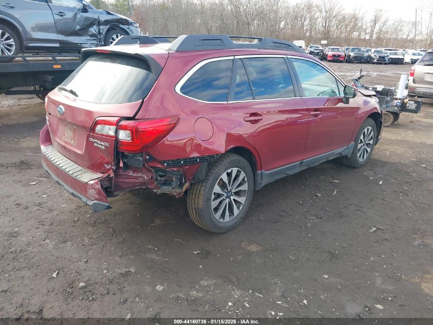 2016 Subaru Outback 2.5I Limited