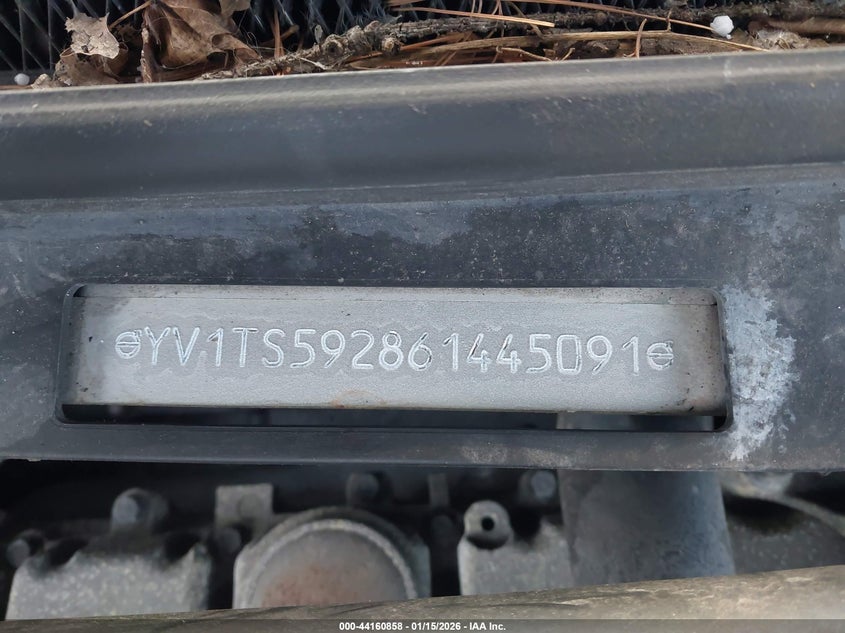 2006 Volvo S80 2.5T VIN: YV1TS592861445091 Lot: 44160858