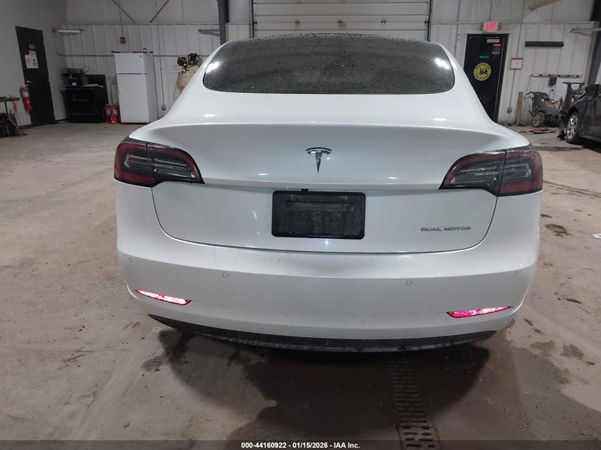 2021 Tesla Model 3 Long Range Dual Motor All-Wheel Drive VIN: 5YJ3E1EB2MF901991 Lot: 44160922