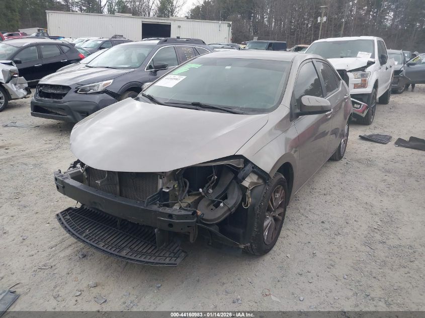 2015 Toyota Corolla Le Plus