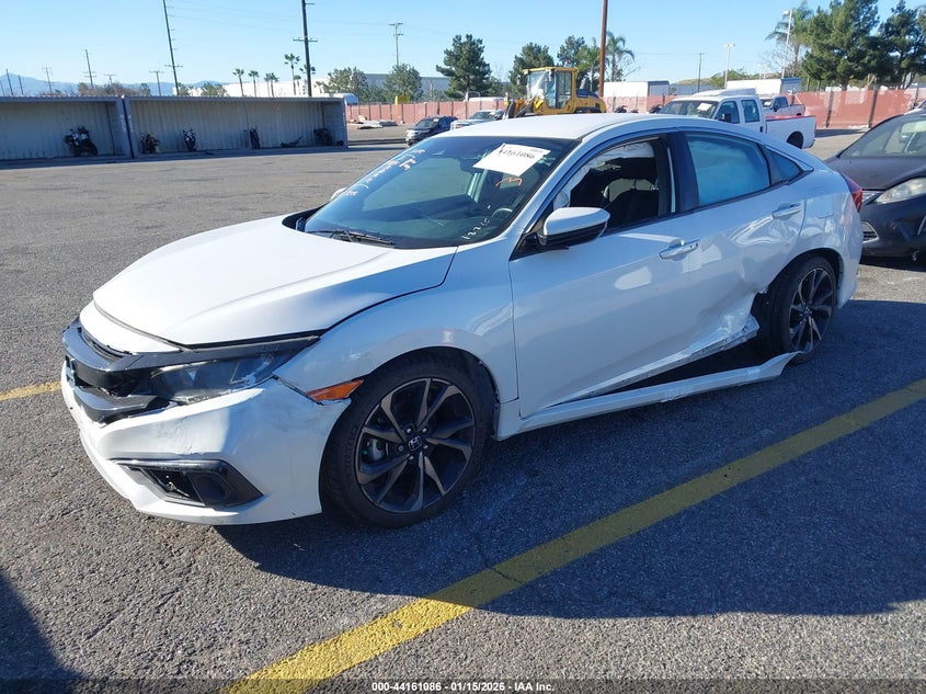 VIN 2HGFC2F81LH570438 2020 HONDA CIVIC SPORT