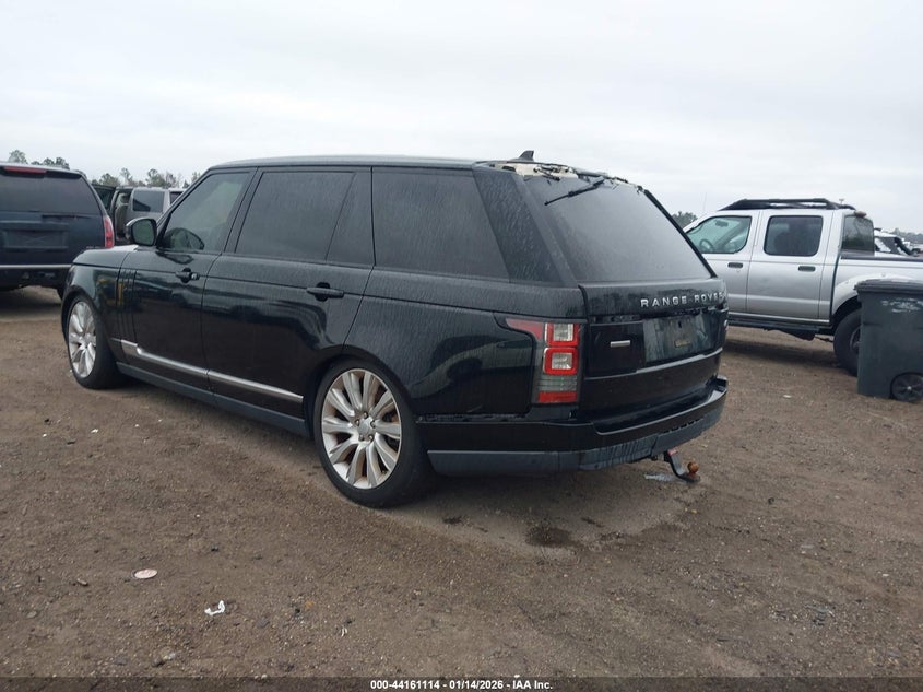 2016 Land Rover Range Rover 5.0L V8 Supercharged