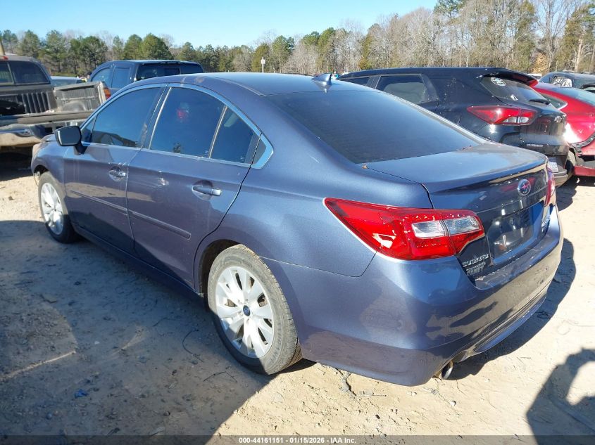 2016 Subaru Legacy 2.5I Premium VIN: 4S3BNAC6XG3062966 Lot: 44161151
