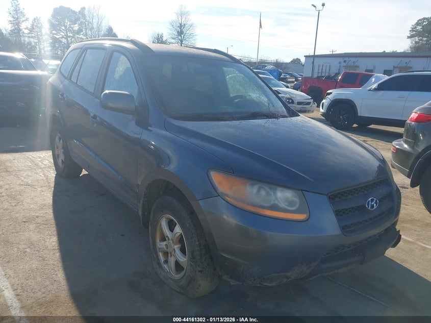 5NMSG13D08H165955 2008 Hyundai Santa Fe Gls auction photo 1
