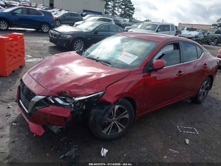 2022 Nissan Sentra Sv Xtronic Cvt