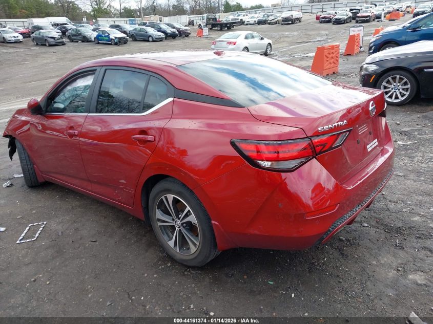 2022 Nissan Sentra Sv Xtronic Cvt