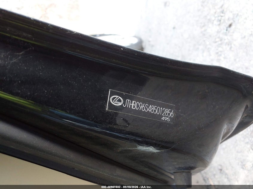 2008 Lexus Gs 450H VIN: JTHBC96S485012856 Lot: 44161537