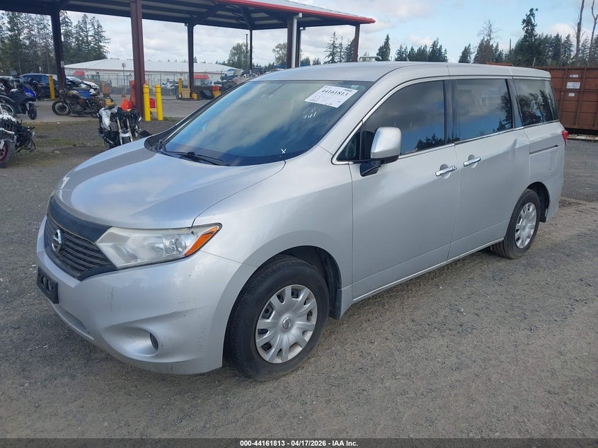 Vin: jn8ae2kp9g9151277, lot: 44657759, nissan quest s 20162