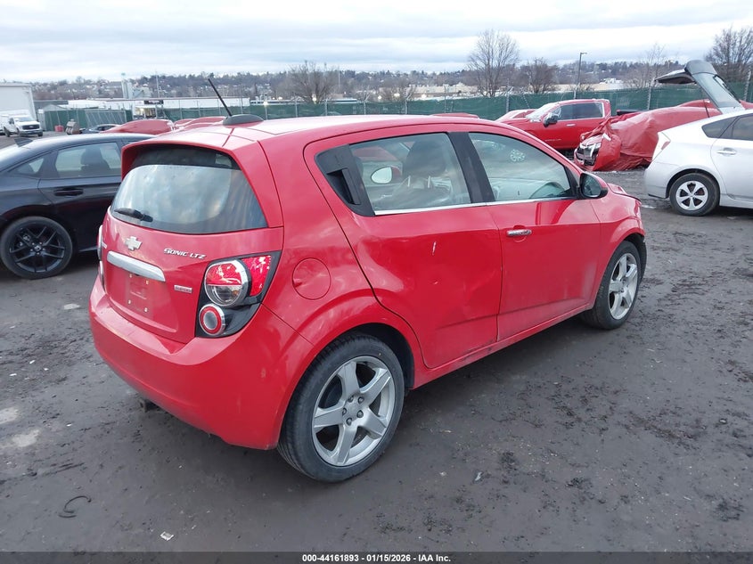 2015 Chevrolet Sonic Ltz Auto
