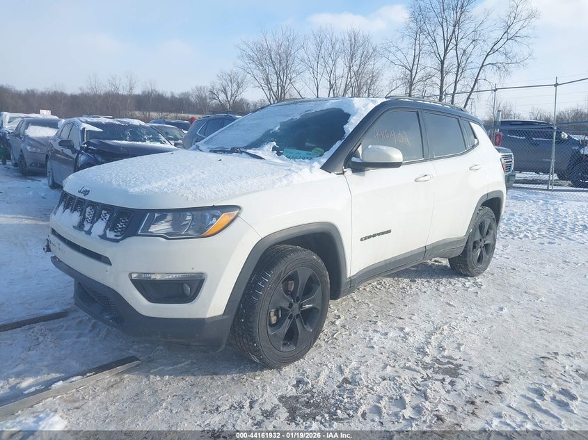 Vin: 3c4njdbb6kt807122, lot: 44657878, jeep compass altitude 4x4 20192