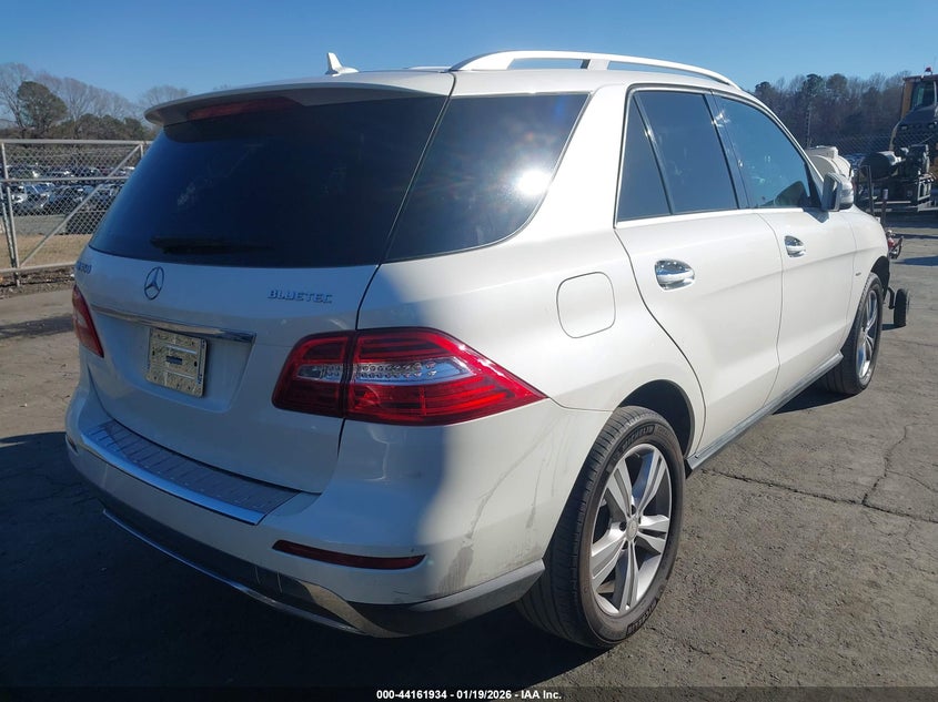 2012 Mercedes-Benz Ml 350 Bluetec 4Matic