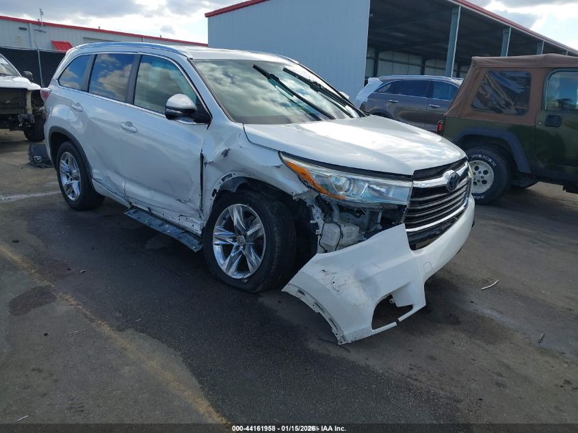 2015 Toyota Highlander Limited Platinum V6