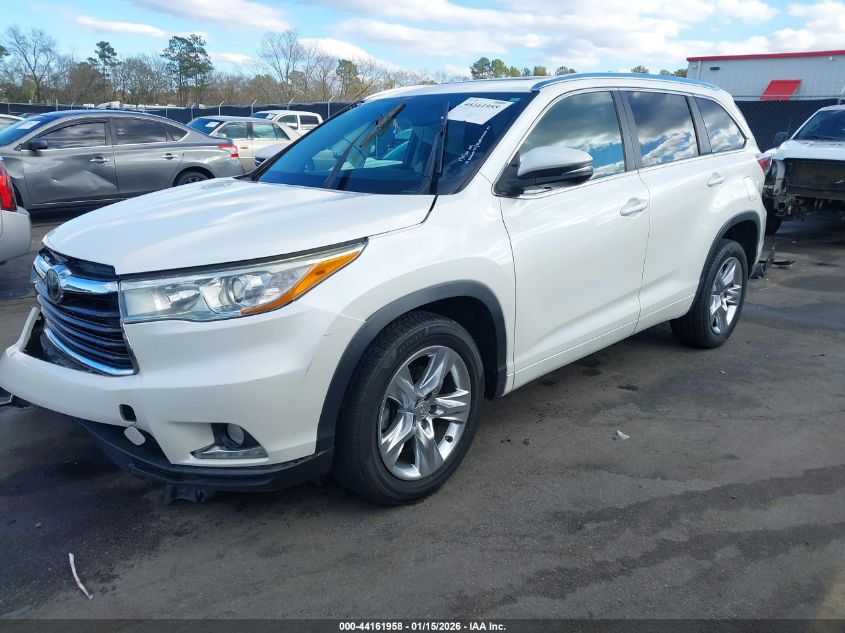 2015 Toyota Highlander Limited Platinum V6