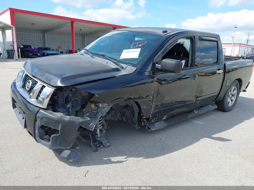 Vin: 1n6ba0ed6dn303730, lot: 44657969, nissan titan sv 20132
