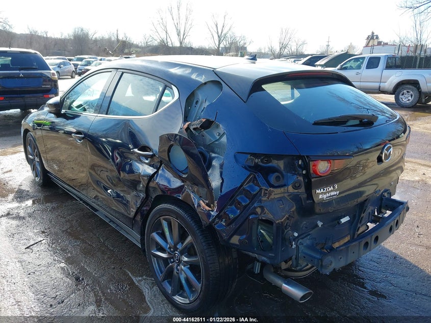 Vin: jm1bpamm8k1111223, lot: 44658457, mazda 3 preferred 20193