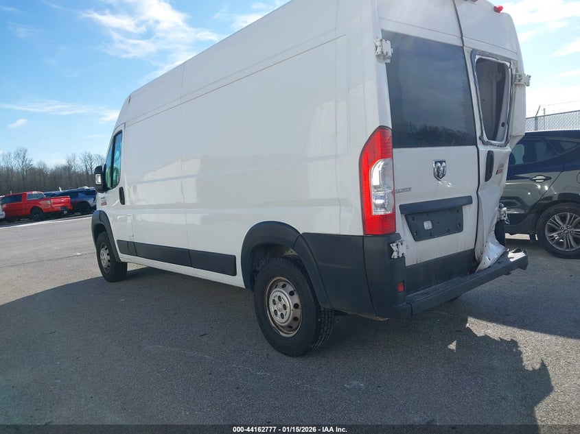 2022 Ram Promaster 2500 High Roof 159 Wb
