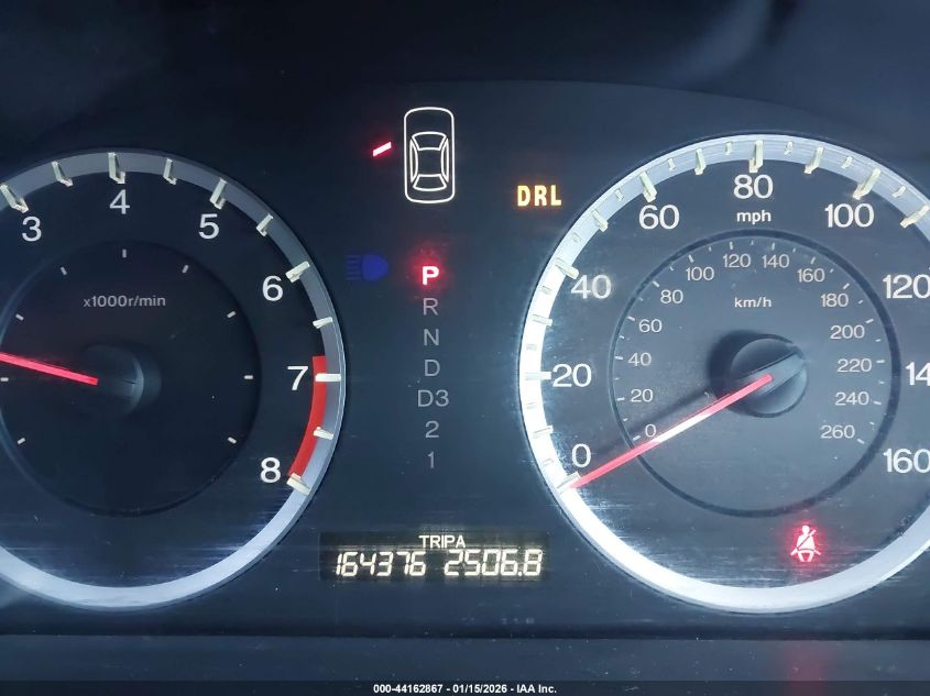 2009 Honda Accord 2.4 Lx VIN: 1HGCP263X9A038608 Lot: 44162867