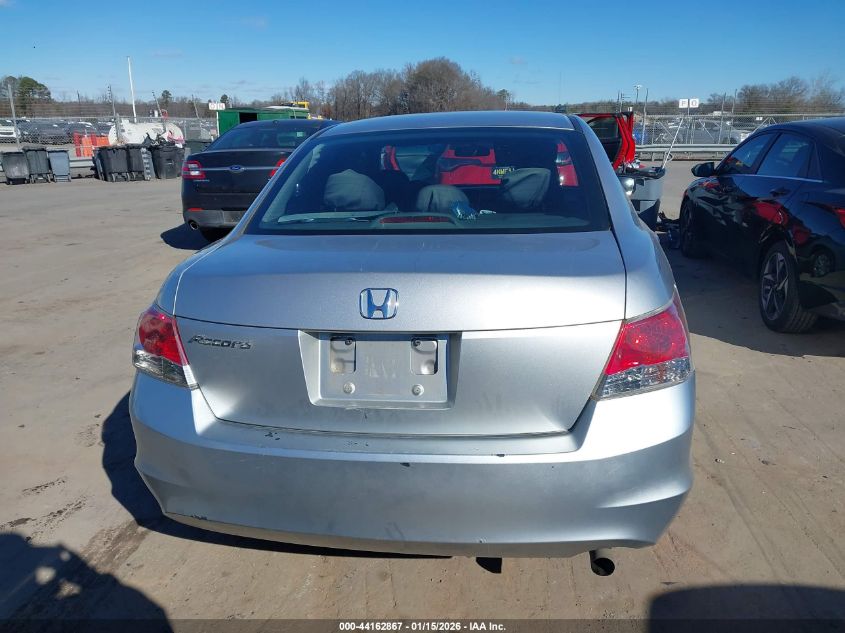 2009 Honda Accord 2.4 Lx VIN: 1HGCP263X9A038608 Lot: 44162867