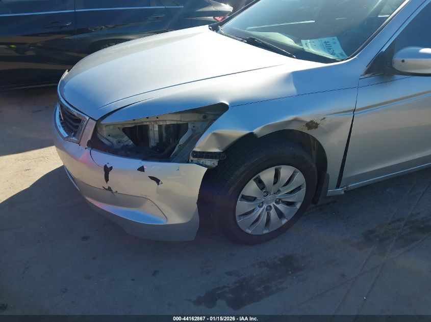 2009 Honda Accord 2.4 Lx VIN: 1HGCP263X9A038608 Lot: 44162867