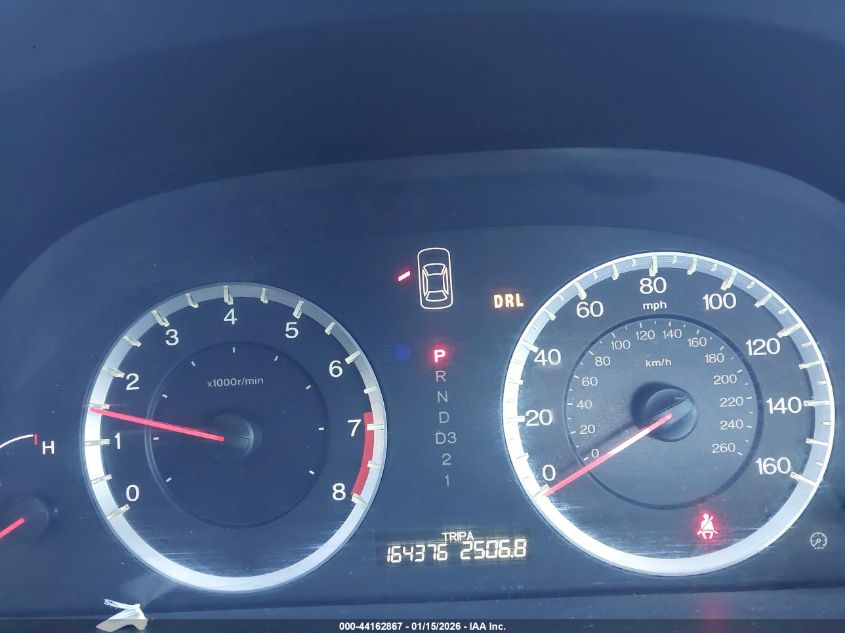 2009 Honda Accord 2.4 Lx VIN: 1HGCP263X9A038608 Lot: 44162867